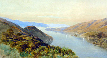 Entrance to Queen Charlotte Sound 1870
