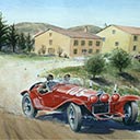 Tazio Nuvolari Alfa Romeo At Millie Miglia, 1932