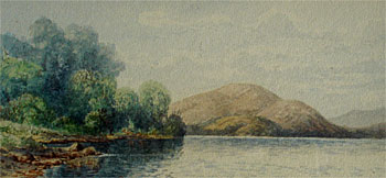 Relative Size: Lake scene