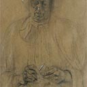 Study of an Old Woman Knitting