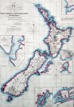 Chart of New Zealand from Original Surveys