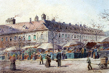 Vienna Market Scene