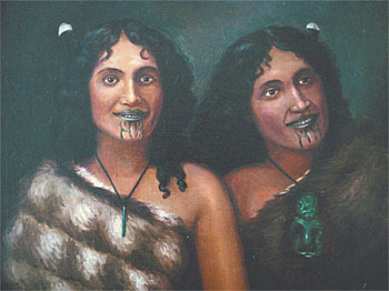 Two Maori Girls