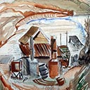 Cottage with Jetty - 1955