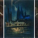 Three Views of the Bombing of Cologne, Germany