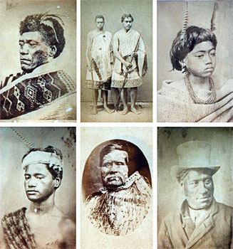 Collection of Six Maori Portraits