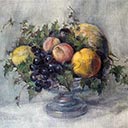 Still Life, Fruit with Ivy