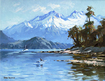 Lake Manapouri, The Cathedral Peaks