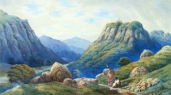 Remains of Keroopas Pah, Te Whiti Gorge