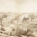 View of the Bendigo Goldfields 1856