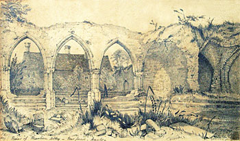 Ruins of Beaulieu Abbey, Kew Forest, Hants