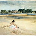 Anne Marie on the Loire - 1954