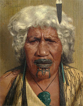 Harieta Huirua - A Chieftainess of the Tuhourangi Tribe