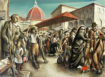Florentine Market Place (the Red Balloon)