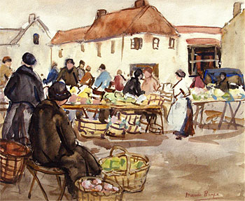 Market Scene, Brittany