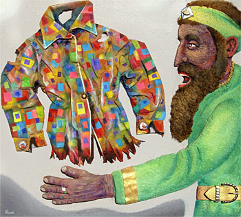 Jacob with Joseph's Coat of Many Colours