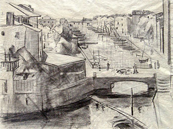 Continental Canal Scene