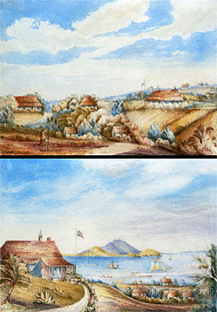 View of Commercial Bay and Auckland Residences ( A Pair )