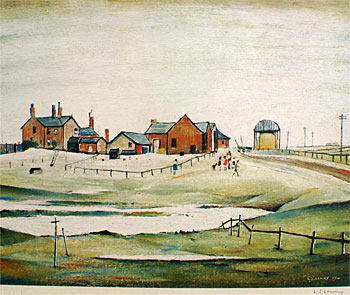 Landscape with Farm Buildings - 1954