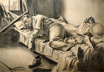 A Soldier Resting