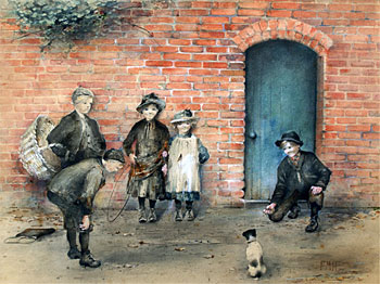 A Game of Marbles 1891