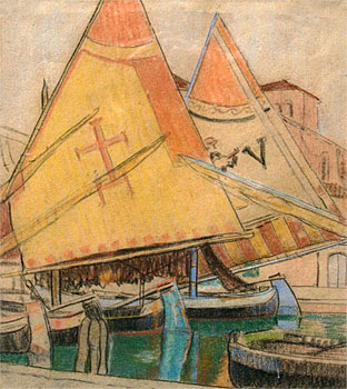 Orange Sails, Venice
