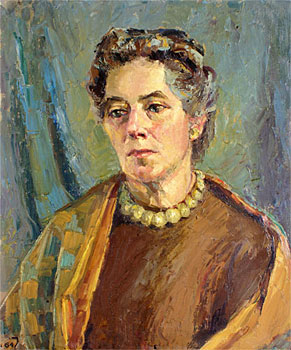 Portrait with Pearl Necklace