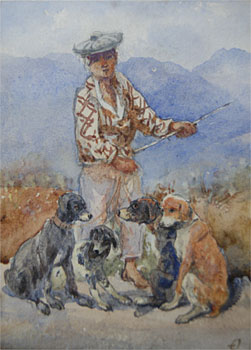 Rotten Row & Hunting Dogs - A Pair