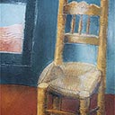 Silla Chair with Blue Window
