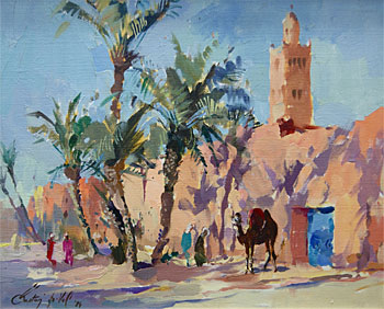 Date Palms, Marrakech, Morocco