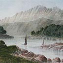 Lake and Mountain Scene