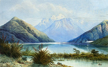 Diamond Lake & Mt Alfred ( Catalogued as Lake Grassmere )