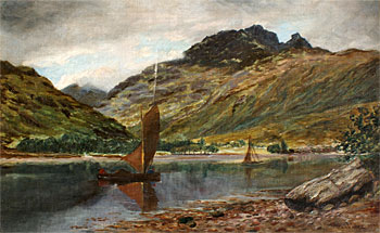 Loch Scene with Yachts