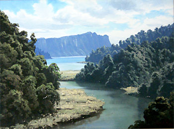 Aniwaniwa River, Lake Waikaremoana