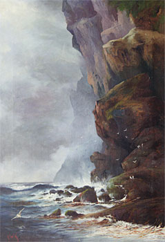 Mercury Island Cliffs