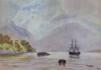 HMS Blanche in George's Sound