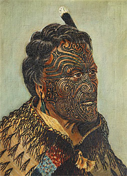 Maori Chief Tamati