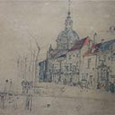 Quayside Street Scene - Derdrecht, Holland, 1870