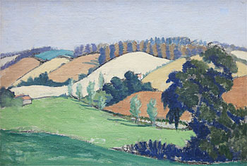 Rolling Hills - An English Landscape, c. 1930