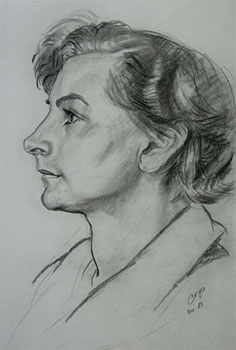 Woman in Profile