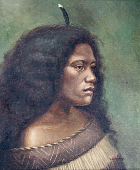 A Maori Maiden