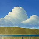 Clouds, Headland - Field with Posts