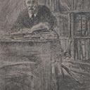 Portrait of a Man Seated at a Desk