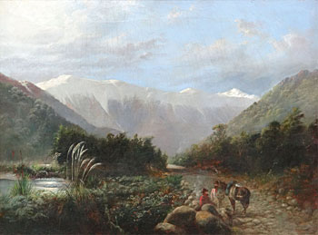 Settlers in a South Island Landscape