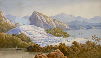 White Terraces, Rotomahana