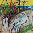 Figures in a Landscape, 1969