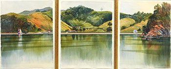 Cowes Bay, Waiheke - Triptych