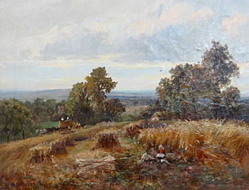 A South Warwickshire Harvest Scene