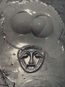 Mud Pool with Face, 1965
