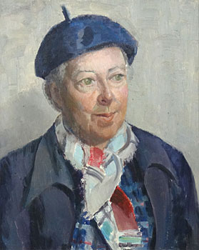 Lady with Beret